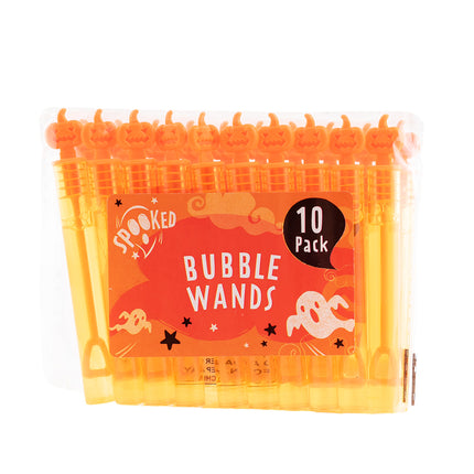 Pumpkin Bubble Wands