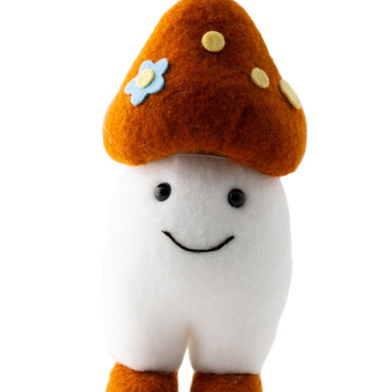Woodland Mushroom Character Decorations 4 Assorted