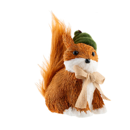Woodland Character Decoration – Fox & Hedgehog Assorted