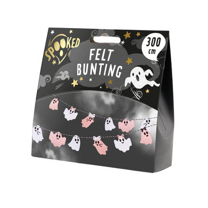 Felt Ghost Bunting Box