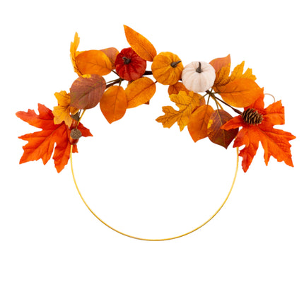 Autumn Pumpkin Wreath