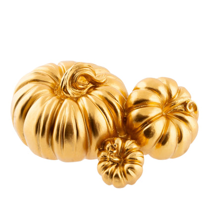 Gold Pumpkin Décor