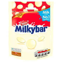 milkybar white chocolate giant buttons sharing pouch