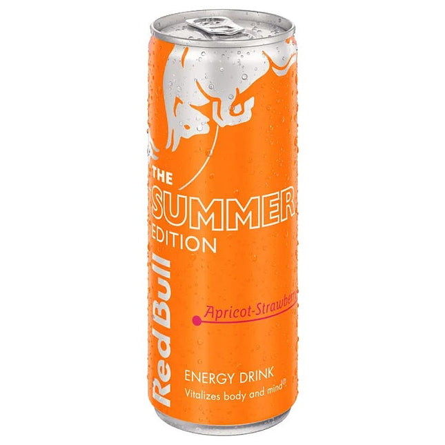red bull energy drink 250ml apricot strawberry
