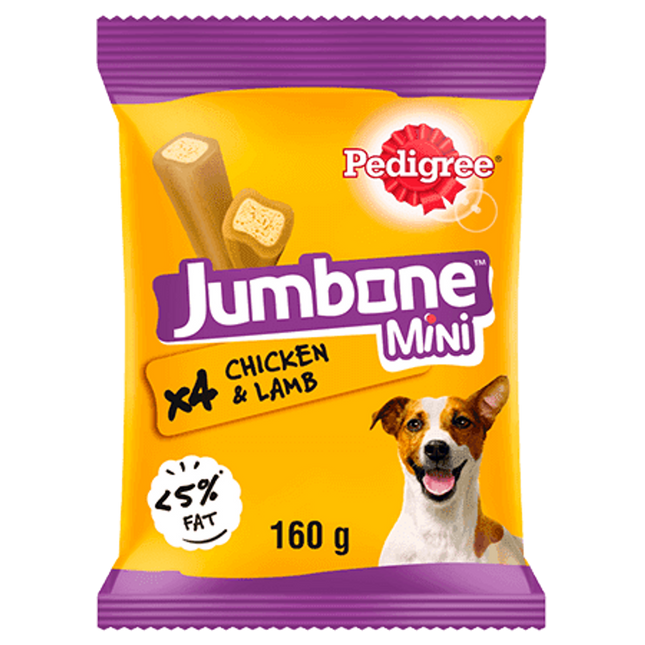 pedigree chicken lamb jumbone small 4pk