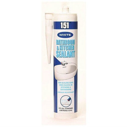 151 bathroom kitchen white sealant 310ml