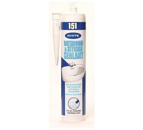 151 bathroom kitchen white sealant 310ml