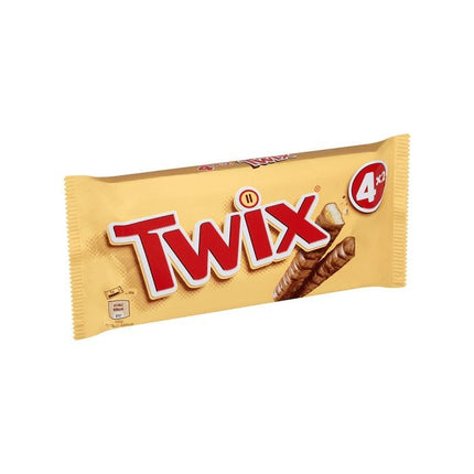 mars twix 4 pack twin 160g