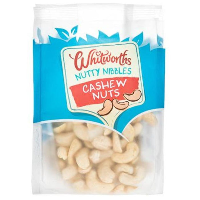 whitworths snacking cashew nuts 90g