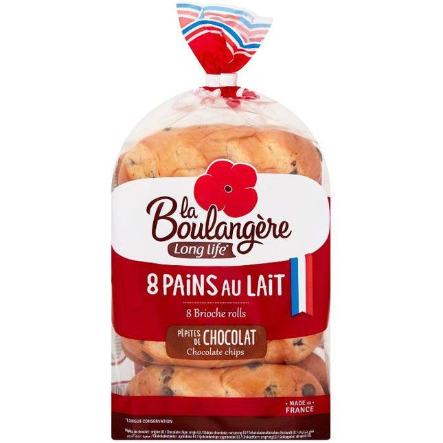 choc chip brioche rolls 280g pack of 8