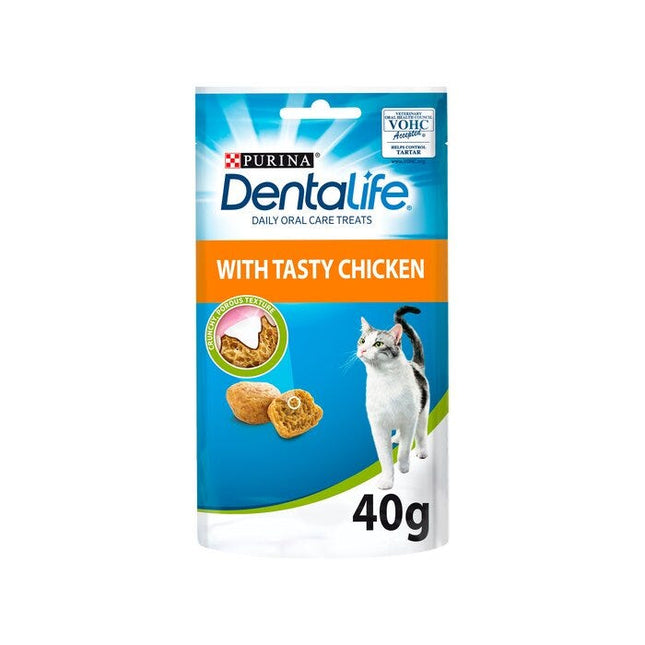 dentalife cat chew chicken 40g