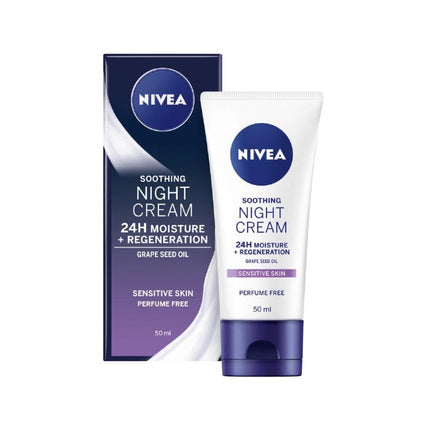 nivea sooth night cream sensitive 50ml