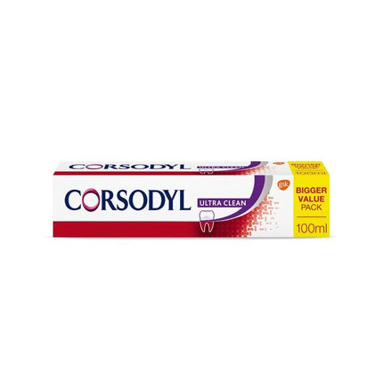 corsodyl ultra clean toothpaste 100ml