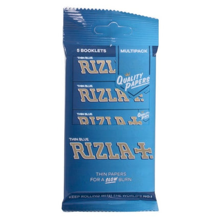 rizla blue cigarette papers pack of 5