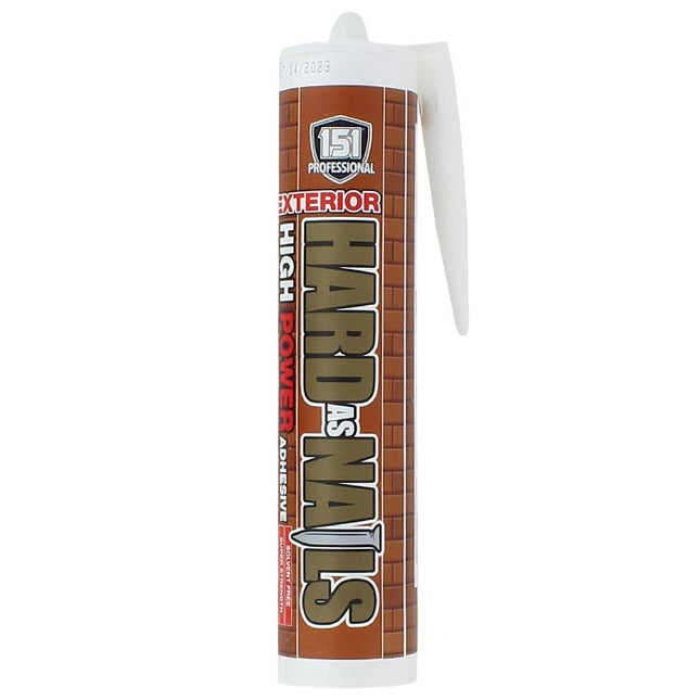 151 professional hard as nails exterior adhesive 310ml
