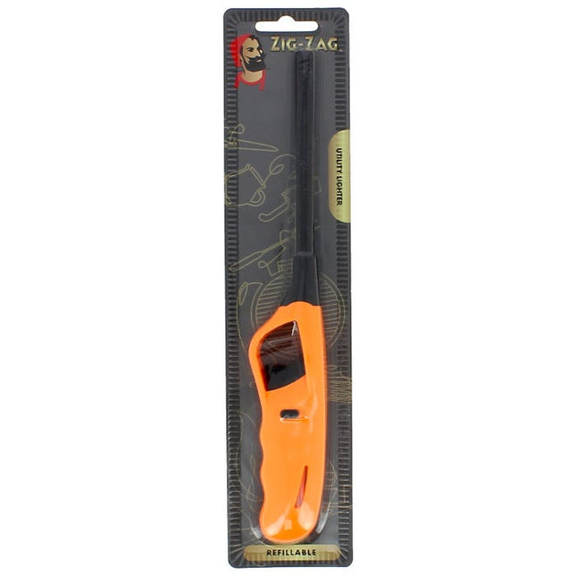 zig zag kitchen utility lighter orange
