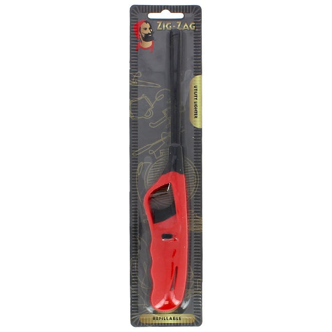 zig zag kitchen utility lighter red