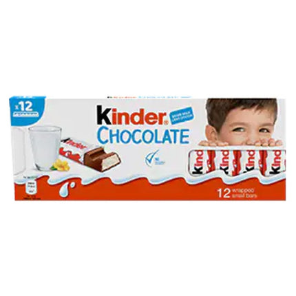 kinder chocolate bars pack of 12