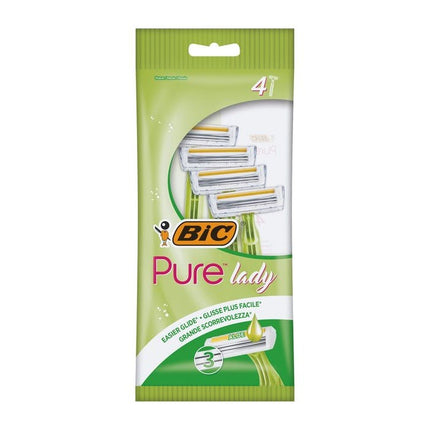 bic ladies aloe pure pack of 4