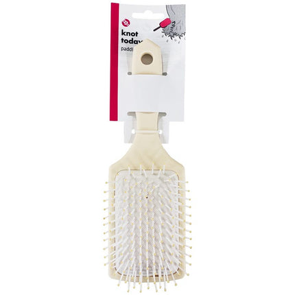 paddle hair brush cream