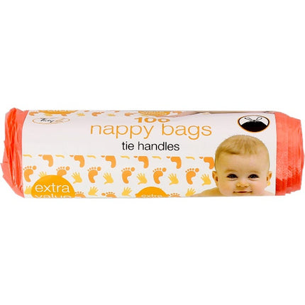 nappy bags on roll pack of 100