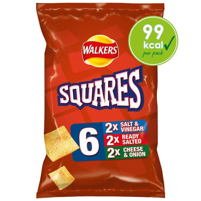 walkers squares variety pack of 6