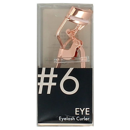6 eyelash curler rose gold