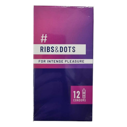 ribs n dots condoms pack of 12