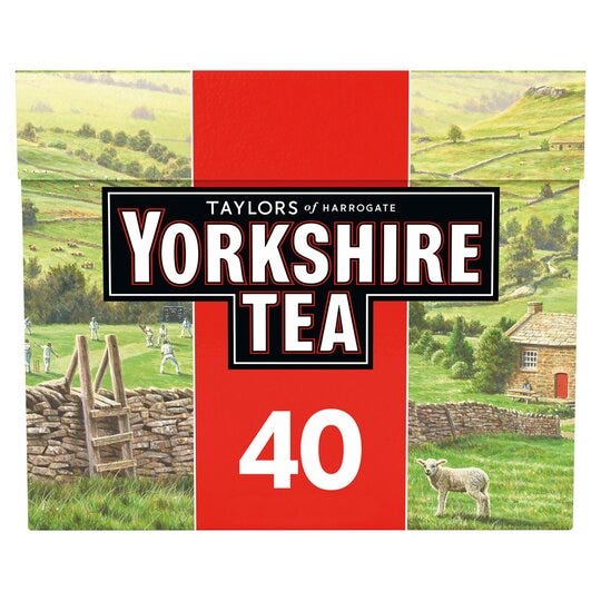 yorkshire tea pack of 40