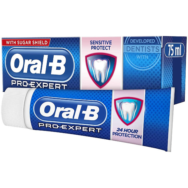 oral b pro expert sensitive protect toothpaste 75ml