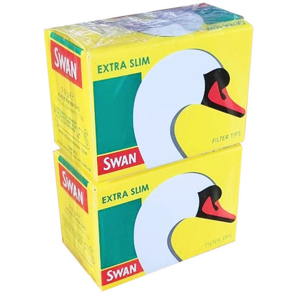 swan extra slim filter tips 150 filters per box pack of 2