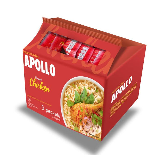 apollo noodles chicken pack of 5