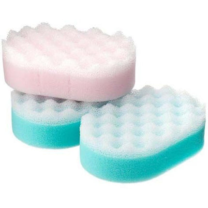 massage bath sponge pack of 3
