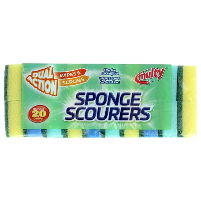 multi standard scourer pack of 20