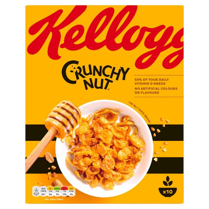kellogg s crunchy nut original breakfast cereal 300g