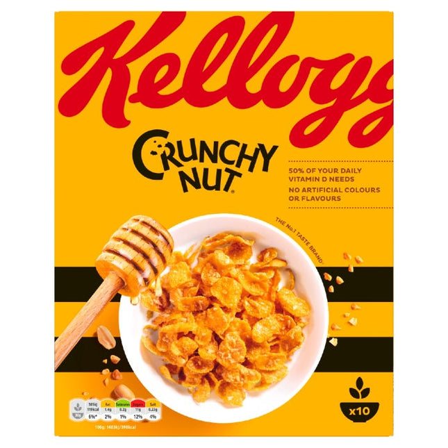 kellogg s crunchy nut original breakfast cereal 300g