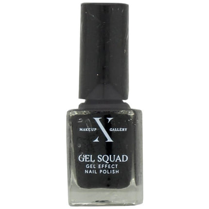 make up gallery gel squad gel effect nail polish pitch black