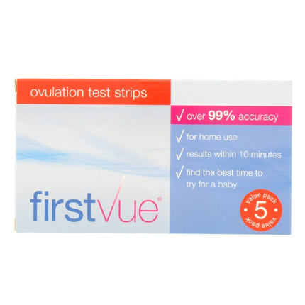 first vuer ovulation test strips pack of 5