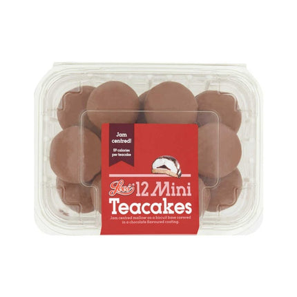 lees mini jam teacakes pack of 12