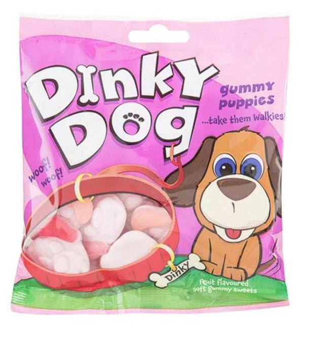 dinky dog gummy sweets 150g