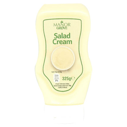 manor grove salad cream 325g
