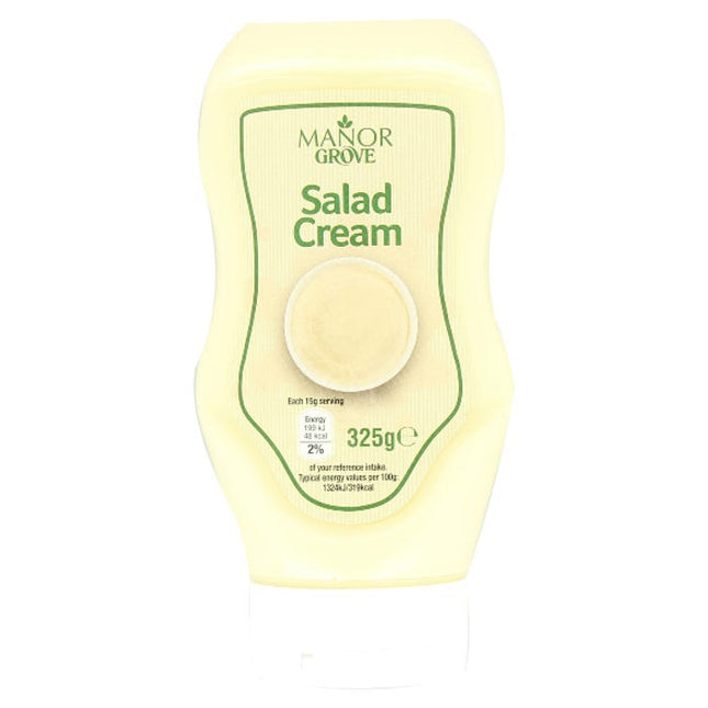 manor grove salad cream 325g