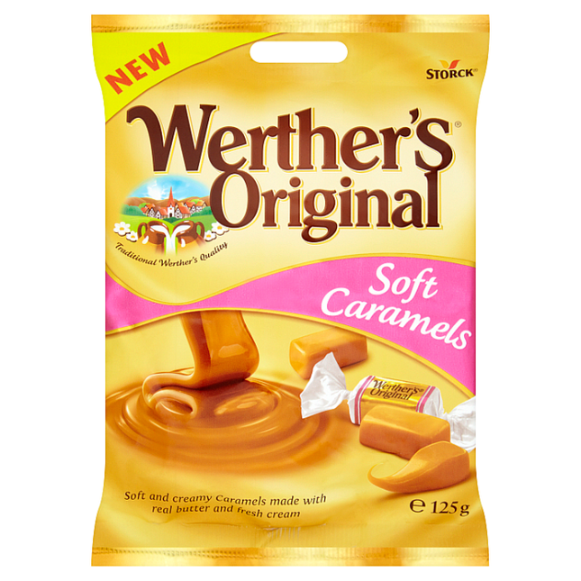 werthers soft caramels 125g