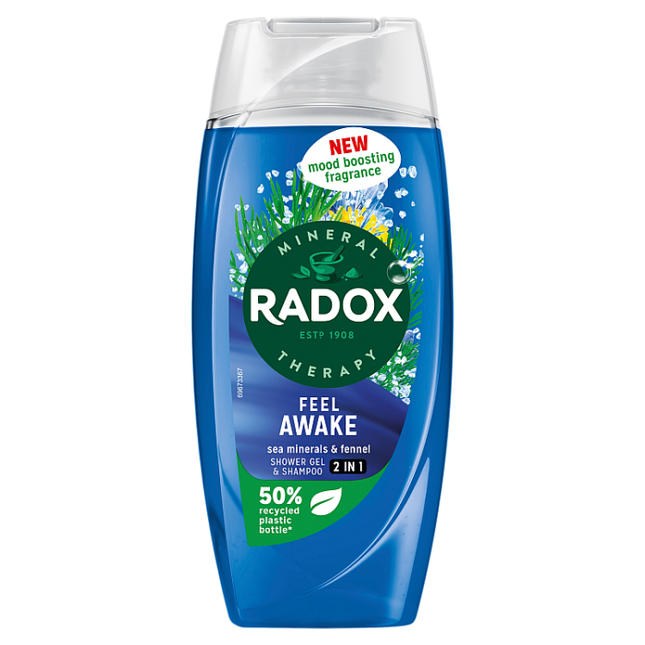 radox mineral therapy body wash feel awake 225ml