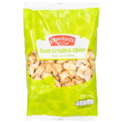 crawfords sour cream chive savoury nibbles 200g