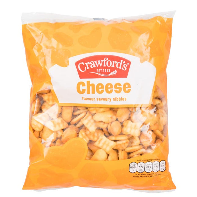 crawfords cheese savoury nibbles 250g