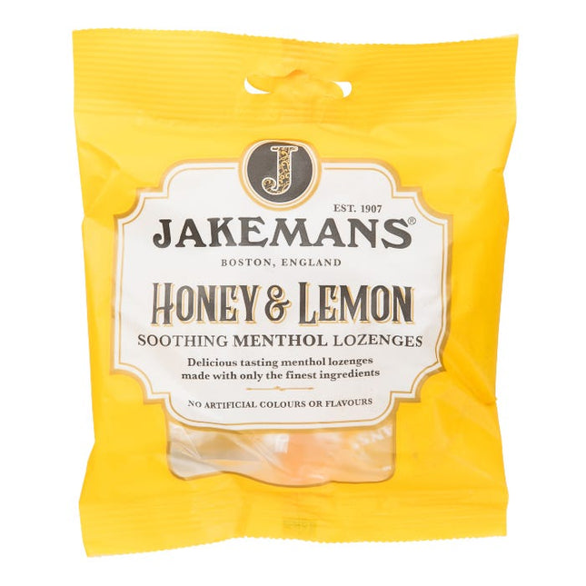 jakemans honey lemon lozenges 73g