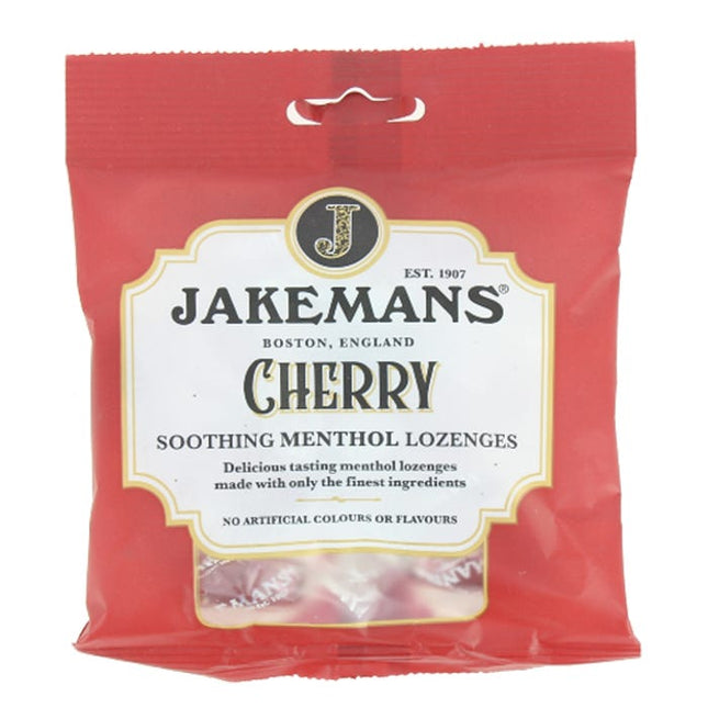 jakemans cherry lozenges 73g