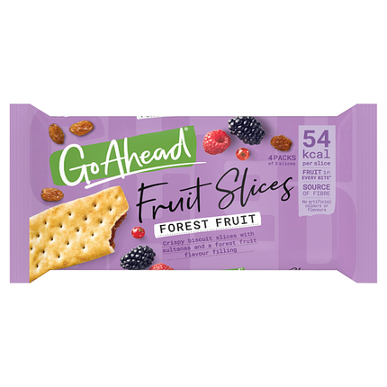 go ahead fruit slices forest fruit 43 5g pack of 4