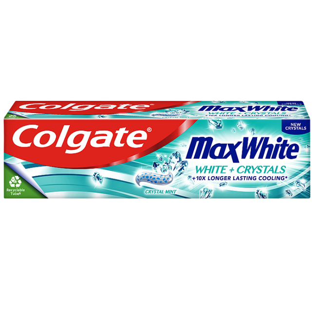 colgate max white crystal toothpaste 75ml
